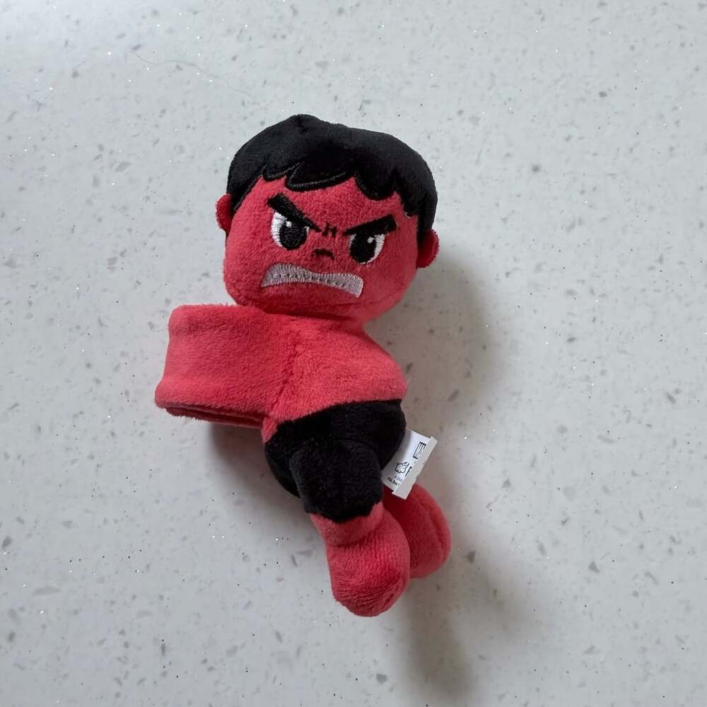 Marvel Cutie Cuff Red Hulk Slap Bracelet Plush Toy